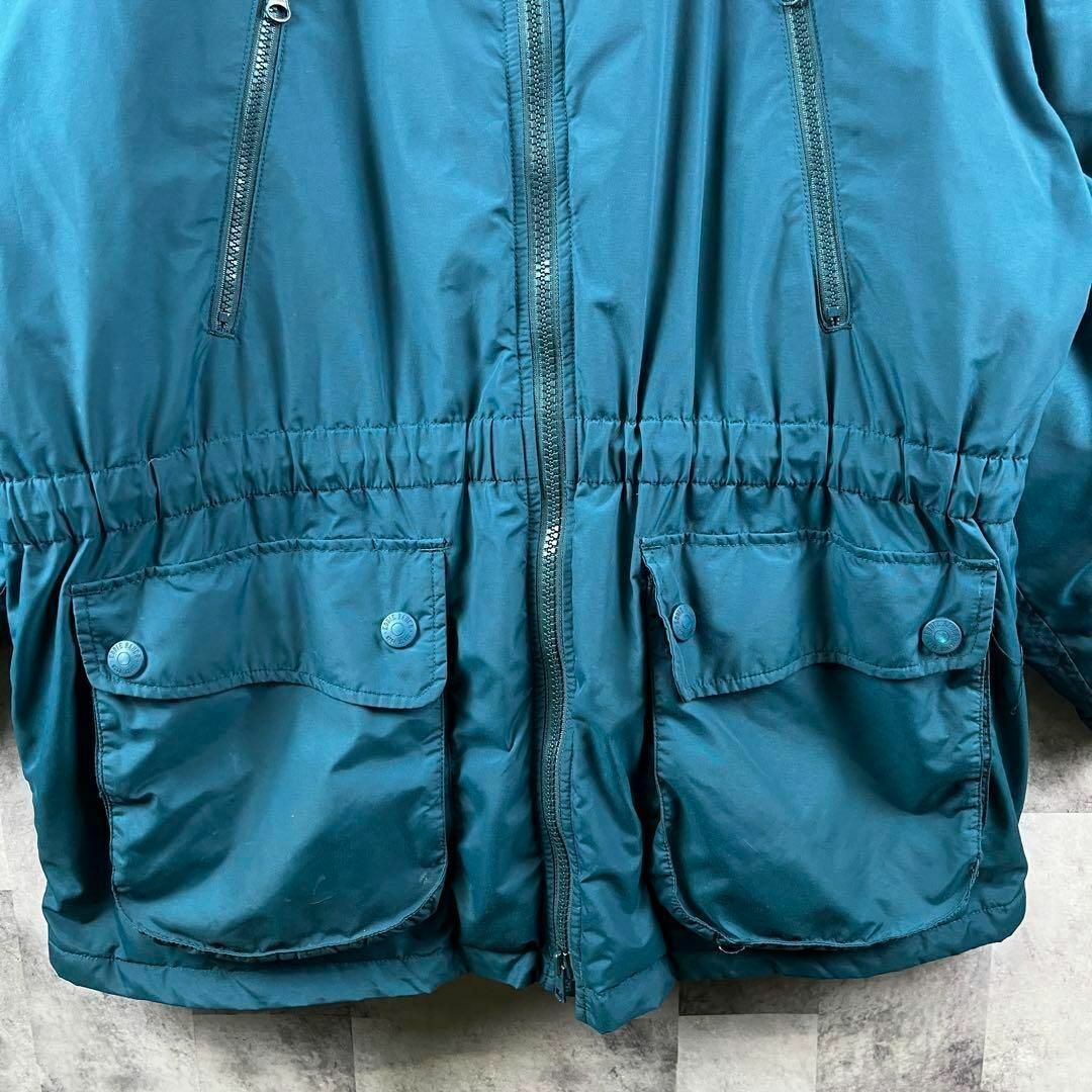 Eddie Bauer(エディーバウアー)の希少カラー 90s エディーバウアー グースダウンジャケット ターコイズ XL メンズのジャケット/アウター(ダウンジャケット)の商品写真