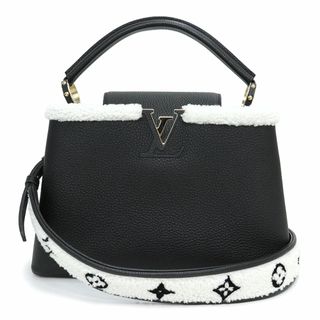 ルイヴィトン(LOUIS VUITTON)のルイ ヴィトン カプシーヌ MM 2way ショルダーバッグ ハンドバッグ 斜め掛け トリヨンレザー シアリング ブラック 黒 M59073 箱付 LOUIS VUITTON（新品・未使用品）(ハンドバッグ)