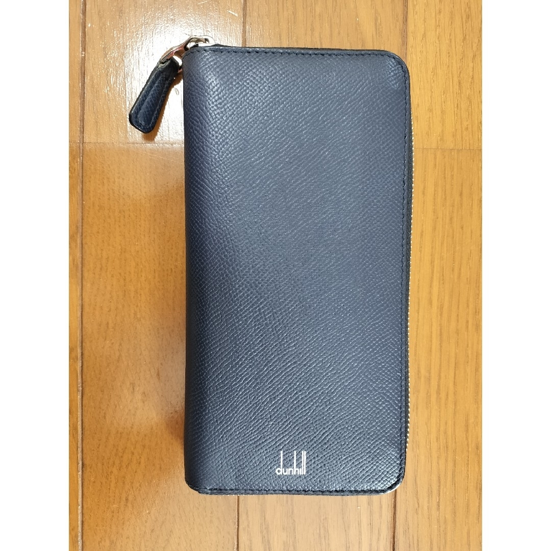 Dunhill(ダンヒル)のダンヒル ラウンドファスナー財布 dunhill ネイビー F2180CANV メンズのファッション小物(長財布)の商品写真