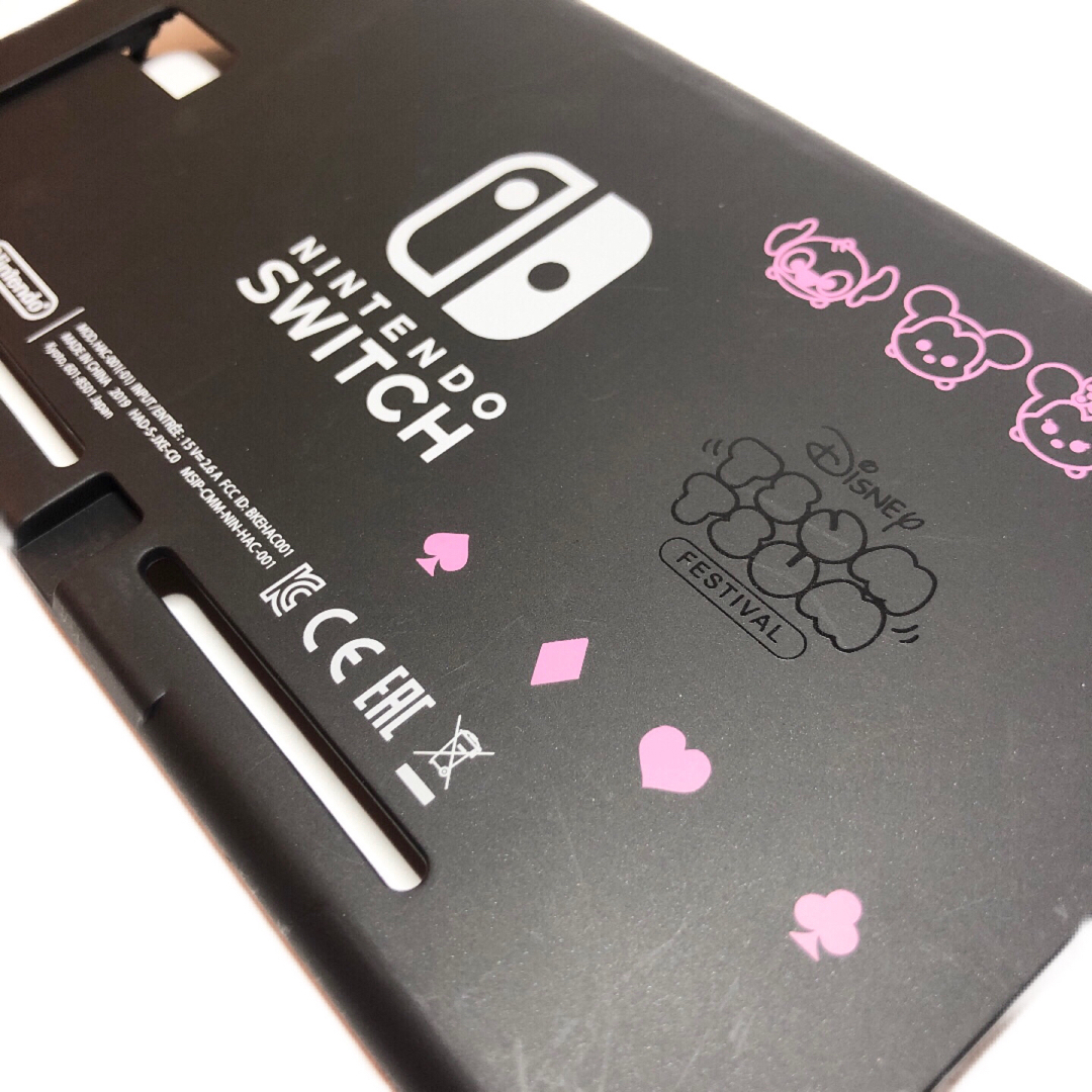 新品◆Switch 本体 ハウジング シェル ツムツム Ver. 修理 エンタメ/ホビーのゲームソフト/ゲーム機本体(その他)の商品写真