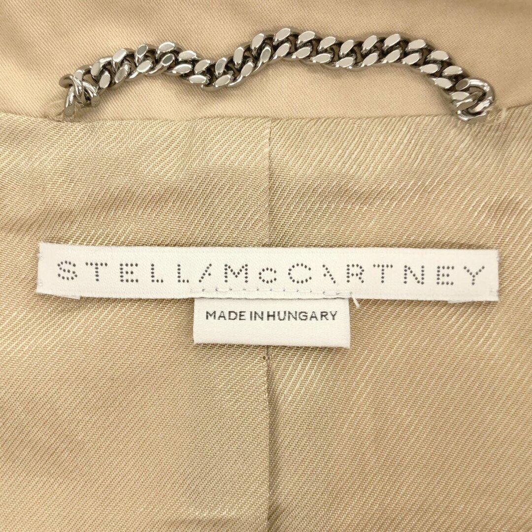 Stella McCartney(ステラマッカートニー)のSTELLA McCARTNEY ステラ マッカートニー 19SS フロントフリルコットントレンチコート ベージュ 34 557905 レディースのジャケット/アウター(トレンチコート)の商品写真