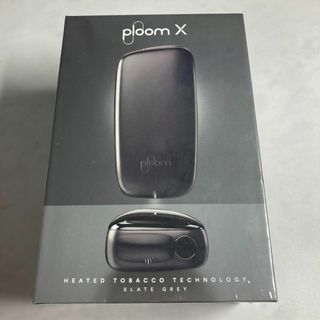 01.641 新品!プルームx グレー ploom 本体 送料無料(タバコグッズ)