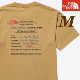 ザノースフェイス(THE NORTH FACE)の【M】新品　ノースフェイス　Tシャツ　エントランスパーミッション　NT32340(Tシャツ/カットソー(半袖/袖なし))