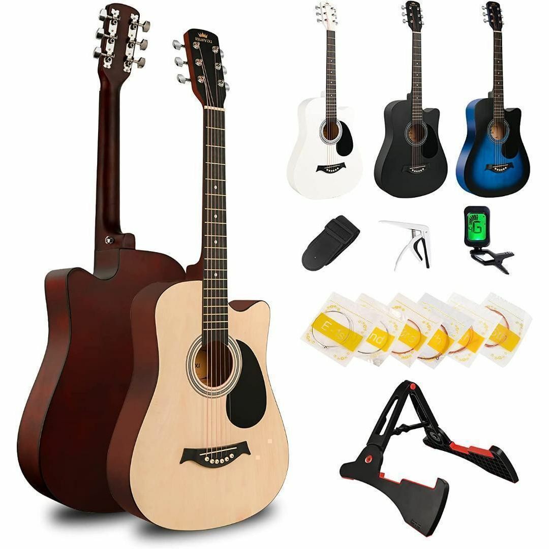 アコースティックギター 15点セット 38インチ 楽器のギター(アコースティックギター)の商品写真