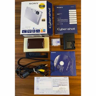 ソニー(SONY)のSONY コンパクトデジカメ Cyber-Shot T DSC-T77(T)(コンパクトデジタルカメラ)