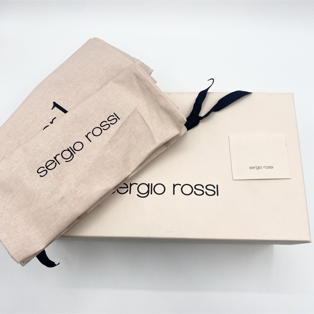 Sergio Rossi(セルジオロッシ)の新品未使用！送料込み★Sergio Rossi★Nappa Slippers レディースの靴/シューズ(ローファー/革靴)の商品写真