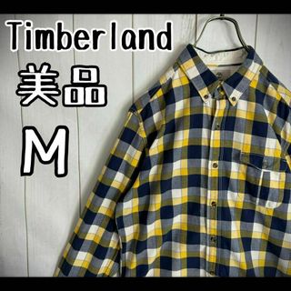 ティンバーランド(Timberland)の【希少カラー】　ティンバーランド　シャツ　チェック　フォースステッチ　赤耳　美品(シャツ)