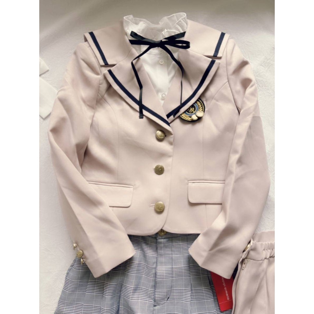 repipi armario(レピピアルマリオ)の新品　２０２４　卒服　repipi armario レピピ　今期　セーラージャケ キッズ/ベビー/マタニティのキッズ服女の子用(90cm~)(ドレス/フォーマル)の商品写真