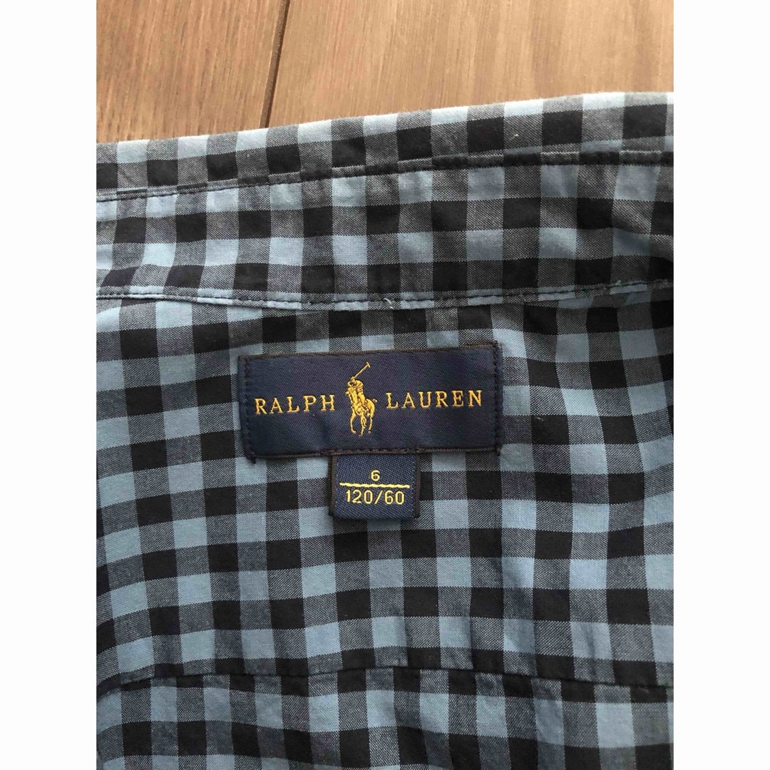 Ralph Lauren(ラルフローレン)のラルフローレン【120】シャツ キッズ/ベビー/マタニティのキッズ服男の子用(90cm~)(Tシャツ/カットソー)の商品写真