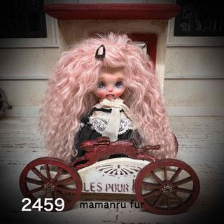wpc_2459🥛ソイストロベリー🐏プチサイズチベットラムフルスキンウィッグ(ぬいぐるみ)