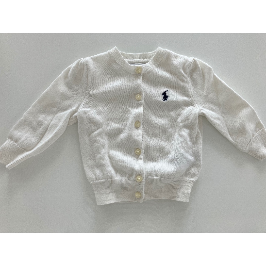 Ralph Lauren(ラルフローレン)のRALPH LAUREN ラルフローレン　カーディガン　12M キッズ/ベビー/マタニティのベビー服(~85cm)(カーディガン/ボレロ)の商品写真