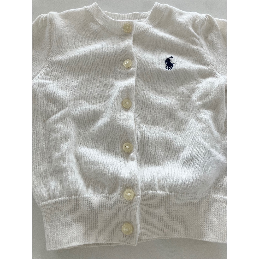 Ralph Lauren(ラルフローレン)のRALPH LAUREN ラルフローレン　カーディガン　12M キッズ/ベビー/マタニティのベビー服(~85cm)(カーディガン/ボレロ)の商品写真