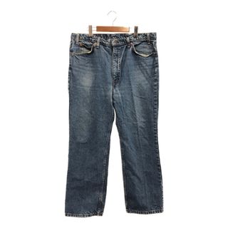 リーバイス(Levi's)の90年代 USA製 Levi's リーバイス 517 ブーツカット デニムパンツ ボトムス アメカジ ブルー (メンズ 40×30) 中古 古着 P7897(デニム/ジーンズ)