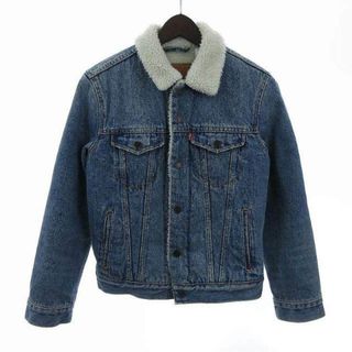 リーバイス(Levi's)のリーバイス デニムジャケット ボア 長袖 コットン 青  XS ■GY13(ブルゾン)