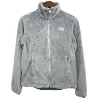 ザノースフェイス(THE NORTH FACE)のTHE NORTH FACE ノースフェイス フリースジャケット アウター アウトドア キャンプ グレー (レディース M) 中古 古着 P7992(その他)