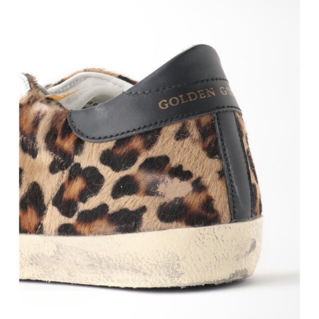 L'Appartement DEUXIEME CLASSE(アパルトモンドゥーズィエムクラス)の新品 GOLDEN GOOSE LEOPARD SUPER STAR 36 レディースの靴/シューズ(スニーカー)の商品写真