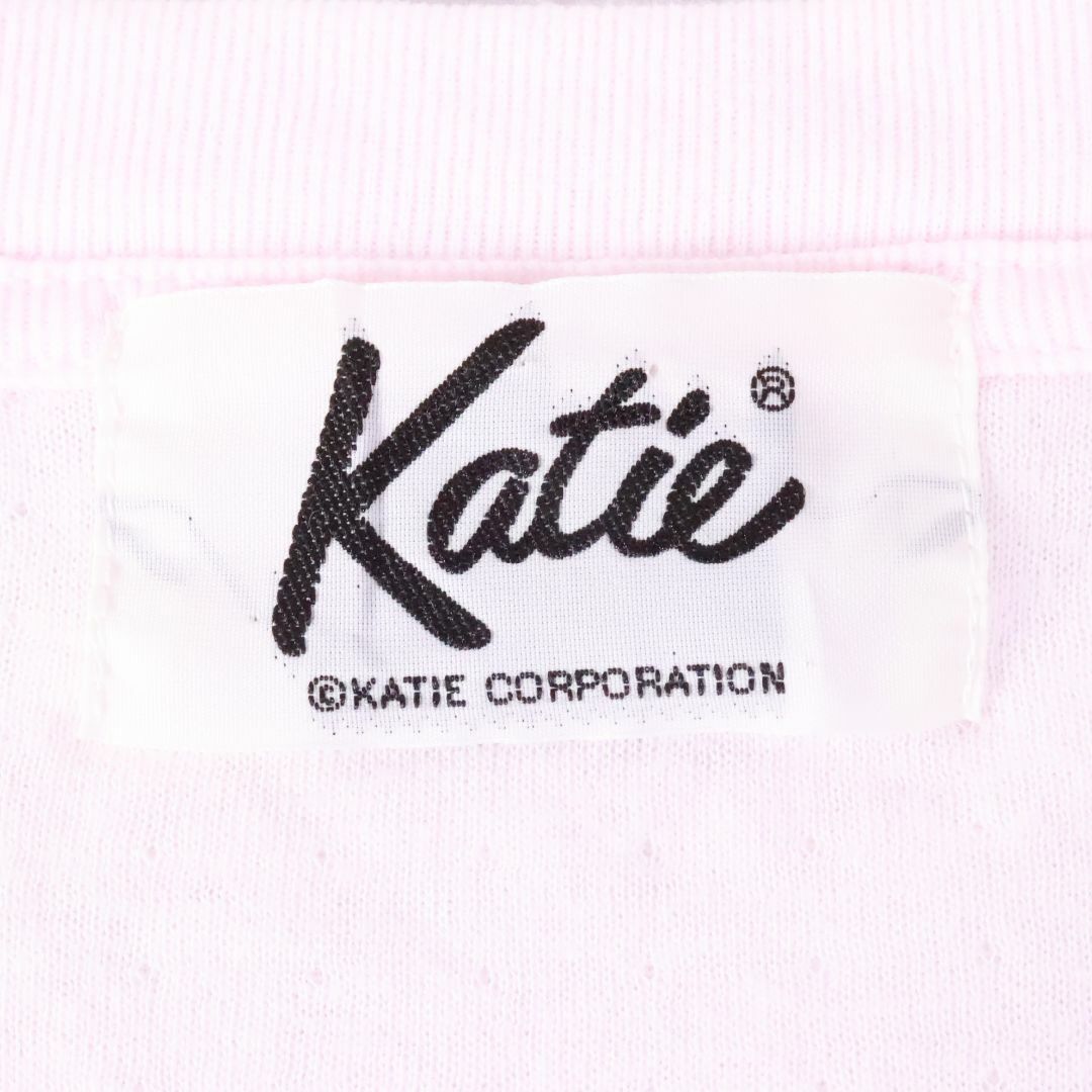 Katie(ケイティー)のKatie ケイティー 半袖Tシャツ　ピンク　フリー レディースのトップス(Tシャツ(半袖/袖なし))の商品写真