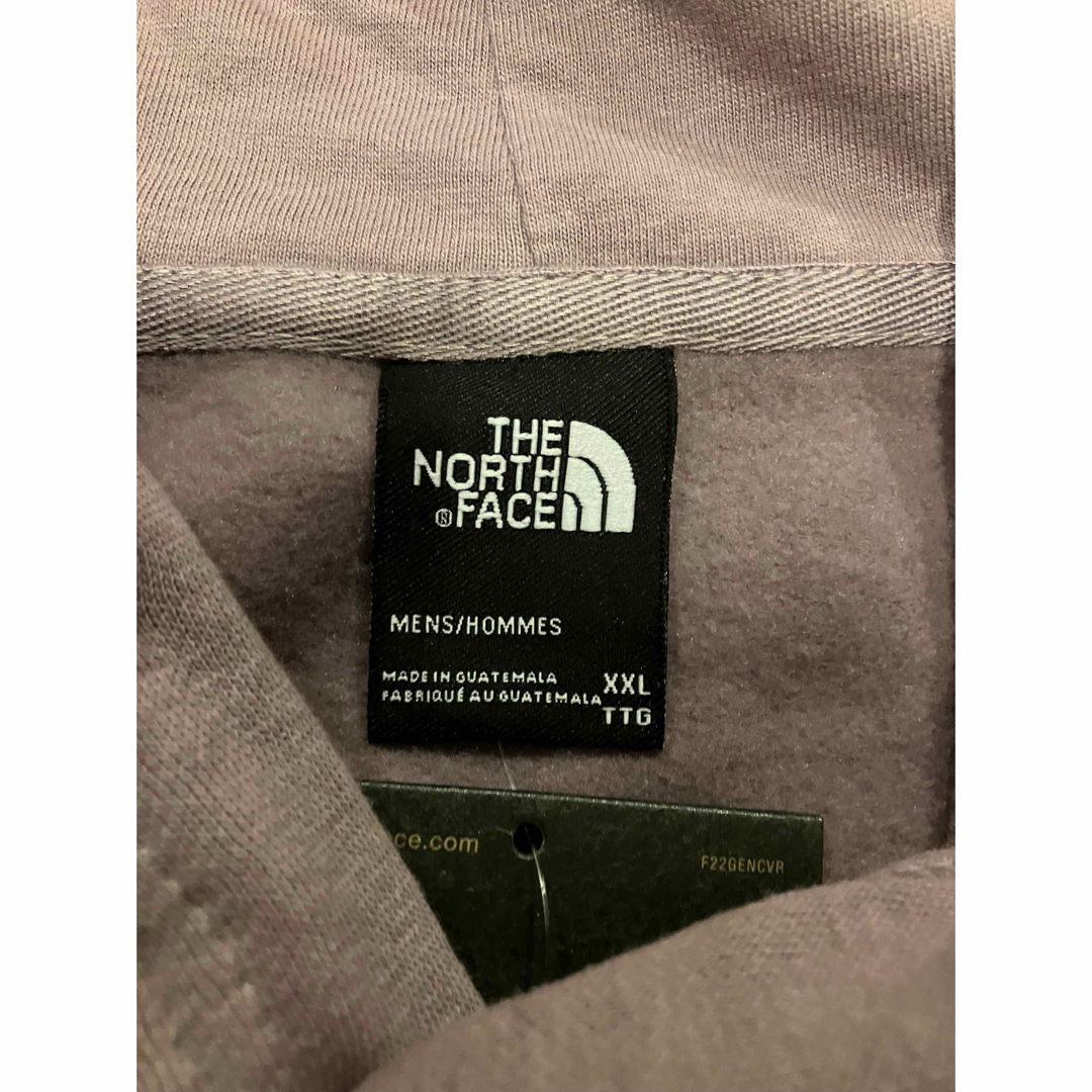 THE NORTH FACE(ザノースフェイス)のTHE NORTH FACE パーカー プルオーバー 大きいsize XXL淡紫 メンズのトップス(パーカー)の商品写真