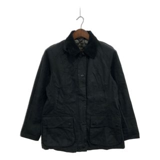 バーブァー(Barbour)のBarbour バブアー BEADNELL ビードネル オイルドジャケット アウター ブラック (レディース 12) 中古 古着 P8080(その他)