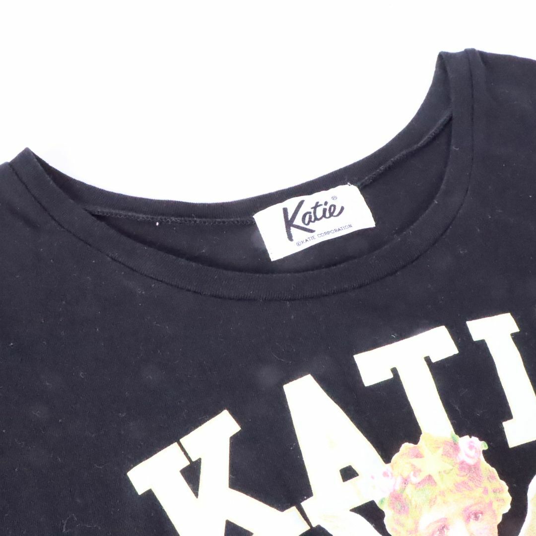 Katie(ケイティー)のKatie ケイティー ノースリーブワンピース　黒　フリー レディースのワンピース(ロングワンピース/マキシワンピース)の商品写真
