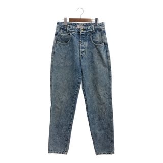 ゲス(GUESS)の90年代 USA製 Guess ゲス テーパードシルエット ストーンウォッシュ デニムパンツ ボトムス アメカジ ブルー (メンズ 31) 中古 古着 P8095(デニム/ジーンズ)