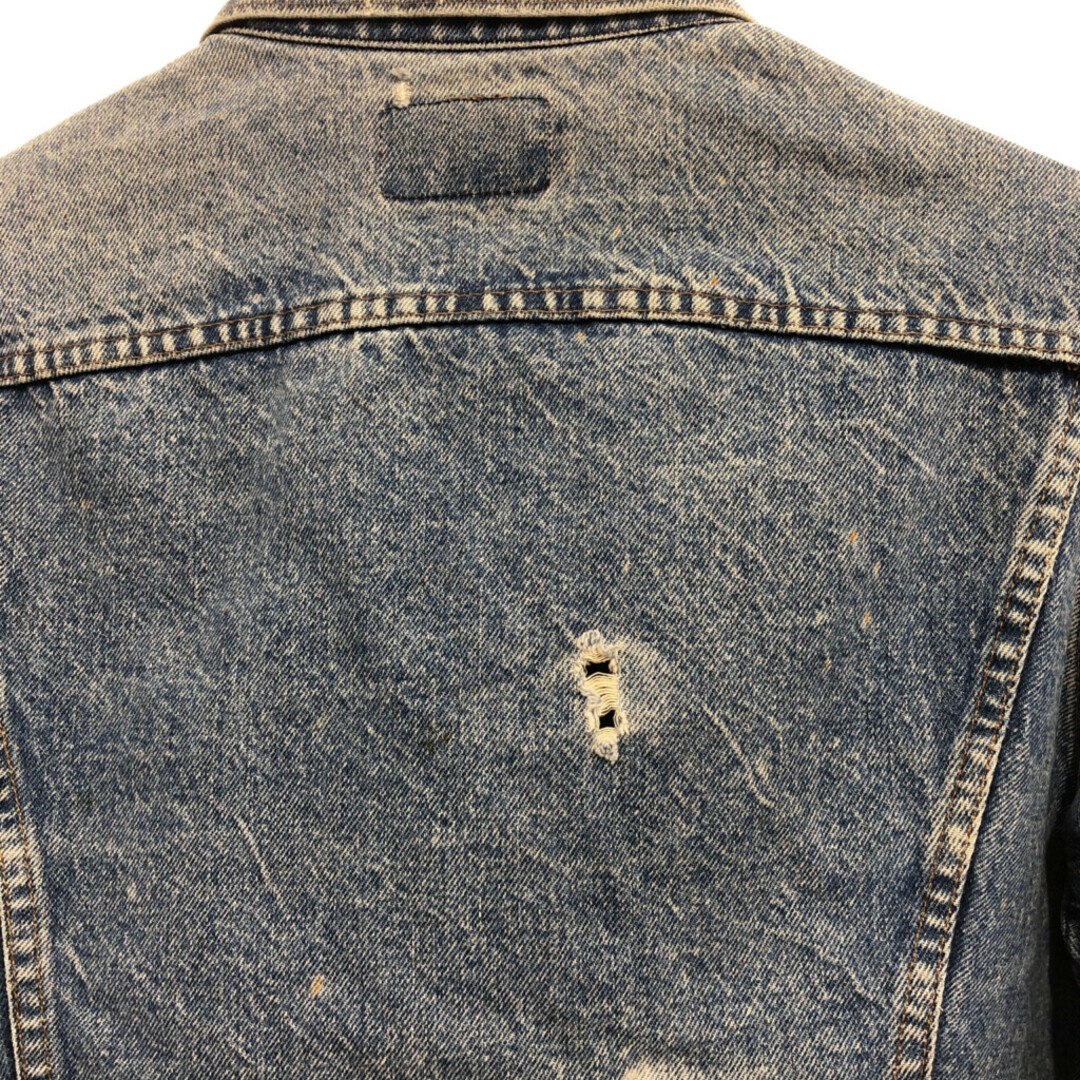 Levi's(リーバイス)の90年代 USA製 Levi's リーバイス 70505-0217 デニム トラッカージャケット アウター アメカジ ブルー (メンズ 46) 中古 古着 P8100 メンズのジャケット/アウター(Gジャン/デニムジャケット)の商品写真