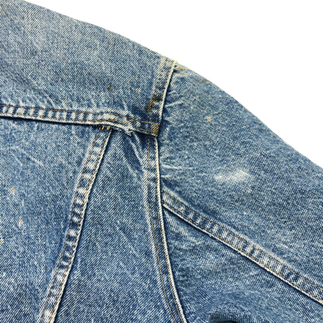 Levi's(リーバイス)の90年代 USA製 Levi's リーバイス 70505-0217 デニム トラッカージャケット アウター アメカジ ブルー (メンズ 46) 中古 古着 P8100 メンズのジャケット/アウター(Gジャン/デニムジャケット)の商品写真