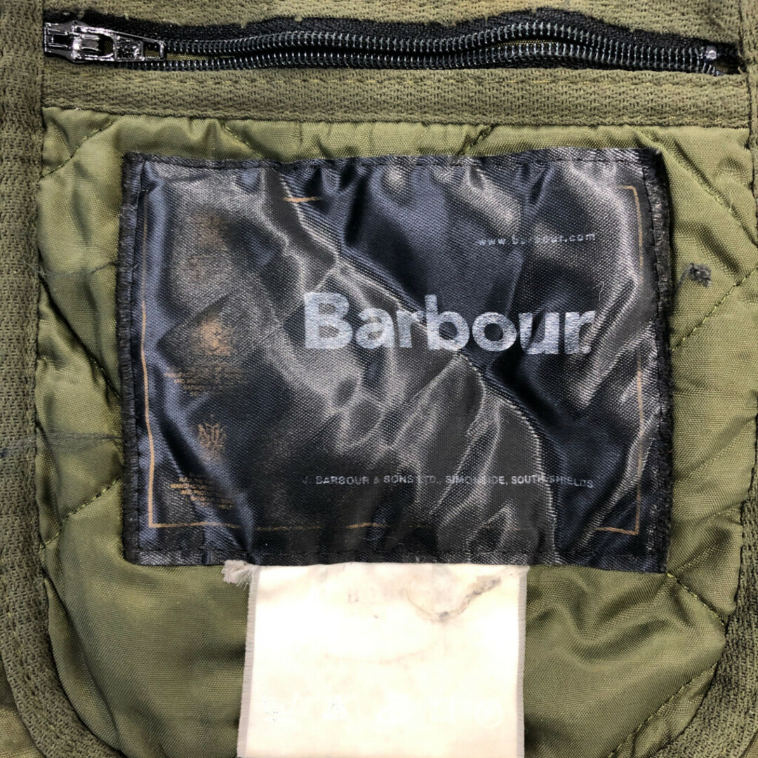 Barbour(バーブァー)のBarbour バブアー 中綿ナイロン キルティング ジャケット アウター カジュアル ユーロ グリーン (メンズ XL) 中古 古着 P8115 メンズのジャケット/アウター(その他)の商品写真