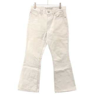 ジョンローレンスサリバン(JOHN LAWRENCE SULLIVAN)のJOHN LAWRENCE SULLIVAN ジョン ローレンス サリバン DENIM FLARED PANTS フレアデニムパンツ ホワイト 44 JLS-02-18(デニム/ジーンズ)