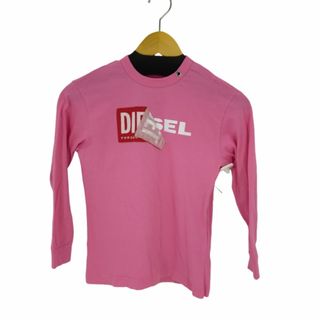 ディーゼル(DIESEL)のDIESEL(ディーゼル) はがれロゴ L/S TEE  レディース トップス(カットソー(長袖/七分))