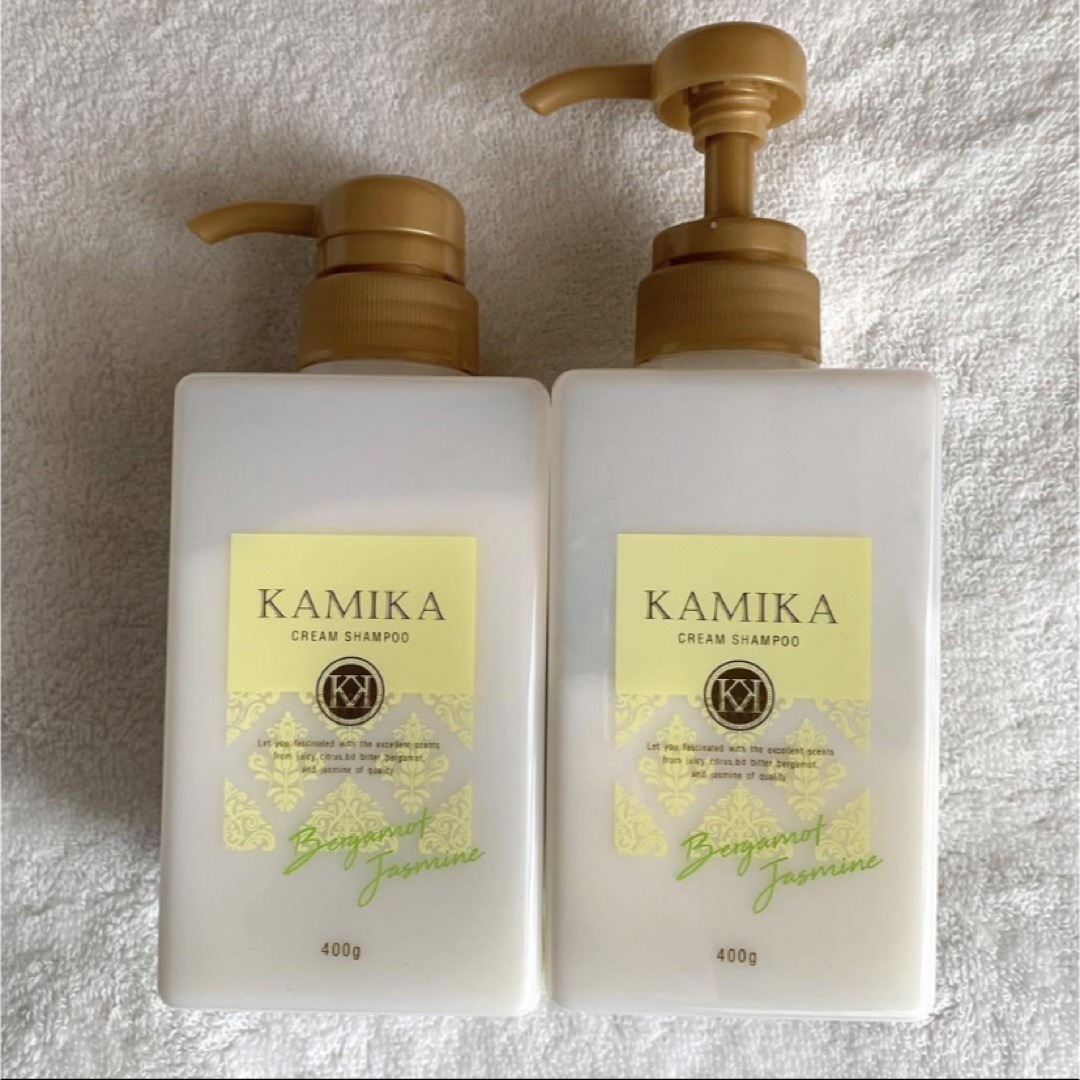 KAMIKA(カミカ)の4本分25600円相当KAMIKAオールインワンシャンプーベルガモットジャスミン コスメ/美容のヘアケア/スタイリング(シャンプー)の商品写真