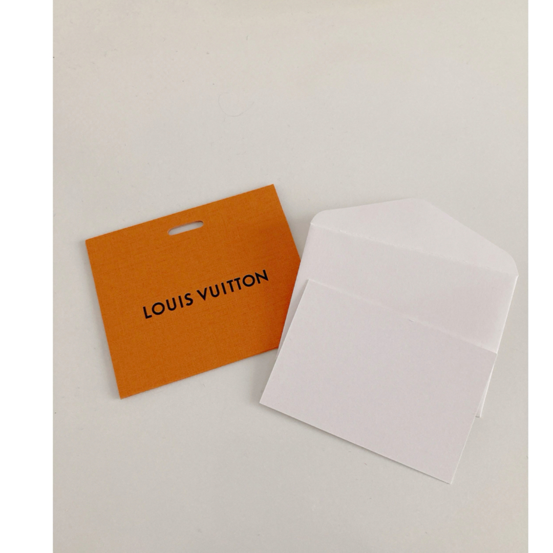 LOUIS VUITTON(ルイヴィトン)のルイヴィトン メッセージカード ハンドメイドの文具/ステーショナリー(カード/レター/ラッピング)の商品写真