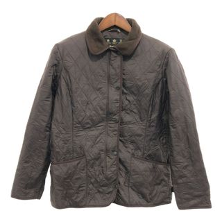 バーブァー(Barbour)のBarbour バブアー LADIES POLARQUILT JACKET キルティング ジャケット カジュアル ユーロ ブラウン (レディース 18) 中古 古着 P8165(その他)