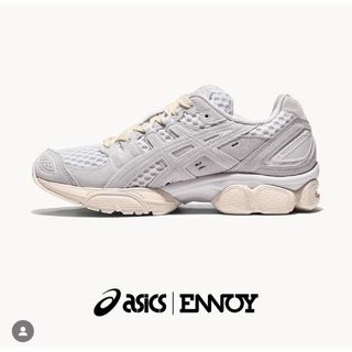 アシックス(asics)のENNOY asics GEL-NIMBUS 9 WHITE CREAM(スニーカー)