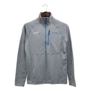 パタゴニア(patagonia)のpatagonia パタゴニア R1 POLARTEC ポーラテック フリース 長袖Ｔシャツ トップス アウトドア キャンプ グレー (メンズ S) P8200(Tシャツ/カットソー(七分/長袖))