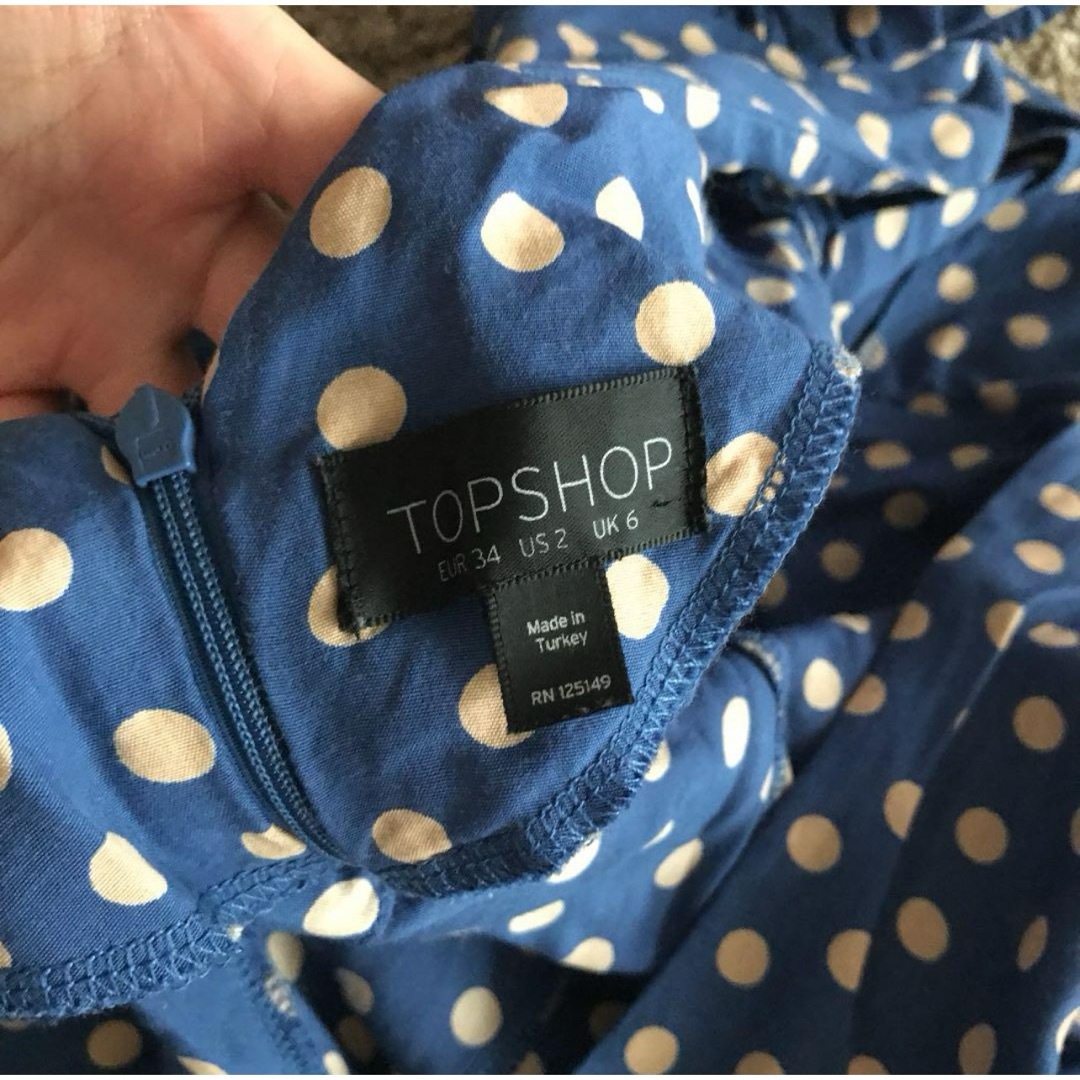 TOPSHOP(トップショップ)の一度着用超美品 TOP SHOP ワンピース レディースのワンピース(ミニワンピース)の商品写真