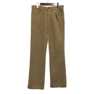 リーバイス(Levi's)の70年代 Levi's リーバイス 517 ブーツカット コーデュロイパンツ アメカジ ヴィンテージ ベージュ (メンズ 33×34) 中古 古着 P9040(その他)