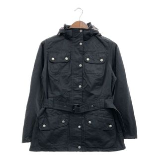 バーブァー(Barbour)のBarbour バブアー ピークジャケット アウター カジュアル ネイビー (レディース 14) 中古 古着 P9051(その他)