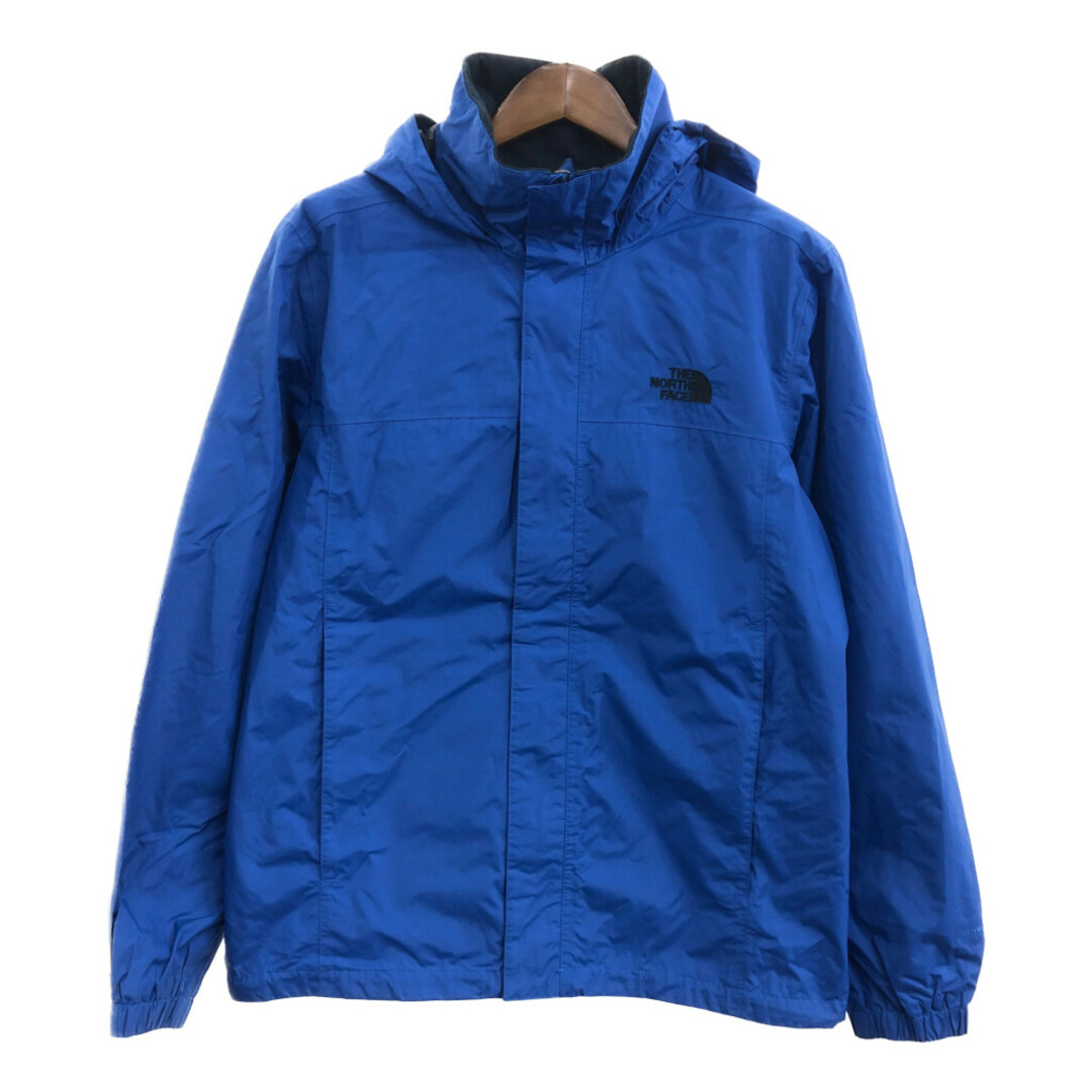 THE NORTH FACE(ザノースフェイス)のTHE NORTH FACE ノースフェイス DRYVENT マウンテンパーカー アウター アウトドア 防水 キャンプ ブルー (メンズ L) 中古 古着 P9092 メンズのジャケット/アウター(マウンテンパーカー)の商品写真