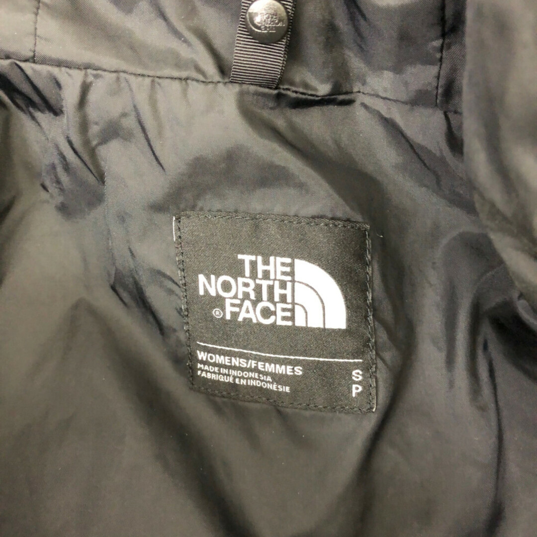 THE NORTH FACE(ザノースフェイス)のTHE NORTH FACE ノースフェイス DRYVENT マウンテンパーカー アウター アウトドア 防水 キャンプ ブラック (レディース S) 中古 古着 P9097 レディースのジャケット/アウター(スタジャン)の商品写真