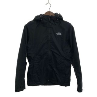 ザノースフェイス(THE NORTH FACE)のTHE NORTH FACE ノースフェイス DRYVENT マウンテンパーカー アウター アウトドア 防水 キャンプ ブラック (レディース S) 中古 古着 P9097(スタジャン)