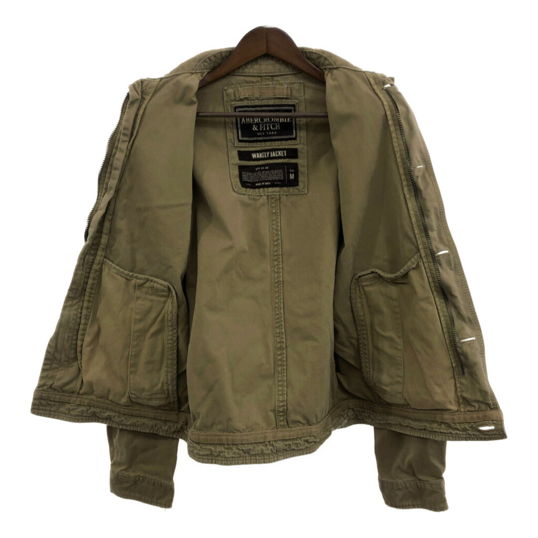 Abercrombie & Fitch アバクロンビーアンドフィッチ ウィークリージャケット アウター ベージュ (メンズ M) 中古 古着 P9098 メンズのジャケット/アウター(その他)の商品写真