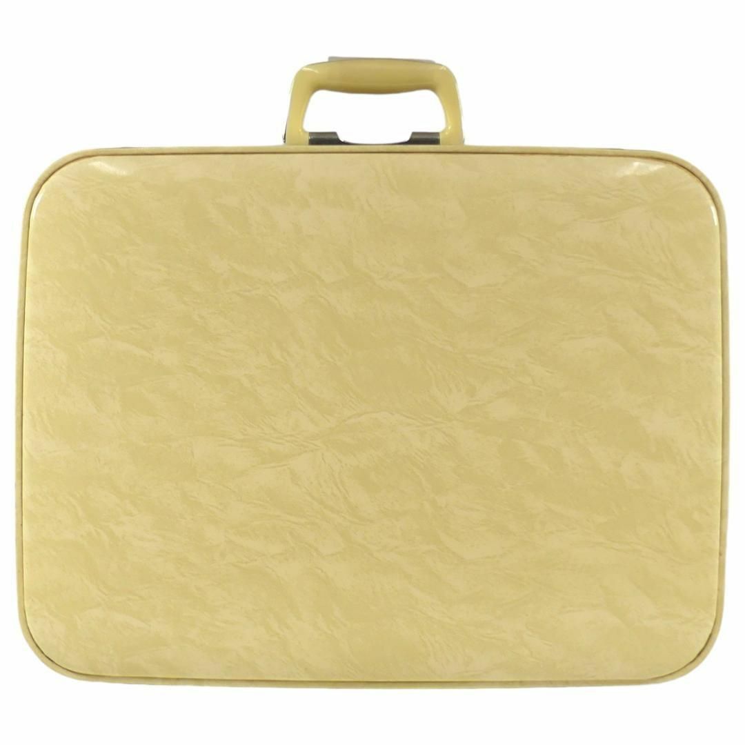 トランク スーツケース 旅行バッグ レトロ ベージュ アンティーク風HH9406 メンズのバッグ(ボストンバッグ)の商品写真