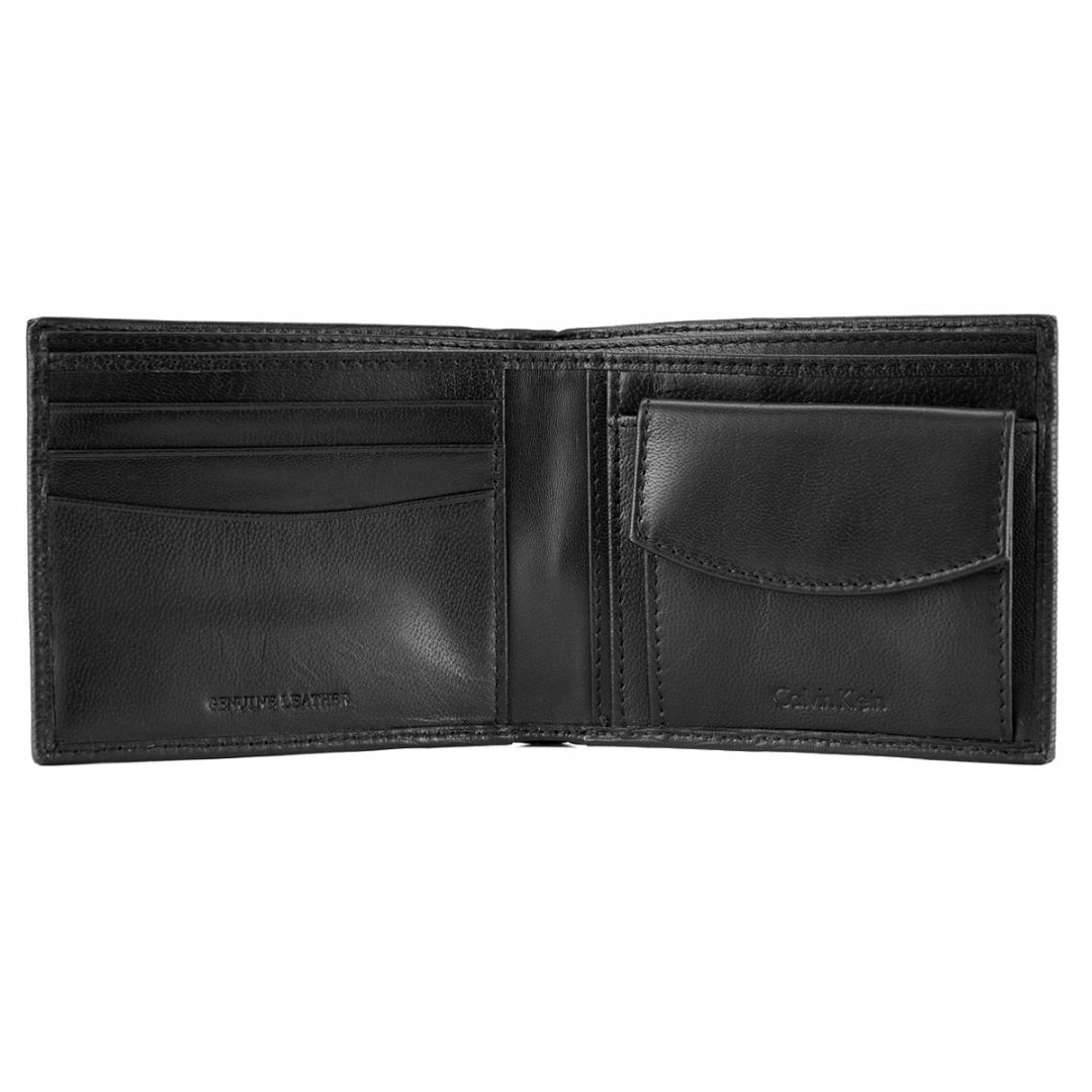 Calvin Klein(カルバンクライン)のCalvin Klein カルバンクライン ベルト＆二つ折り財布セット 41CK240001 メンズ ギフトセット BLACK ブラック メンズのファッション小物(折り財布)の商品写真