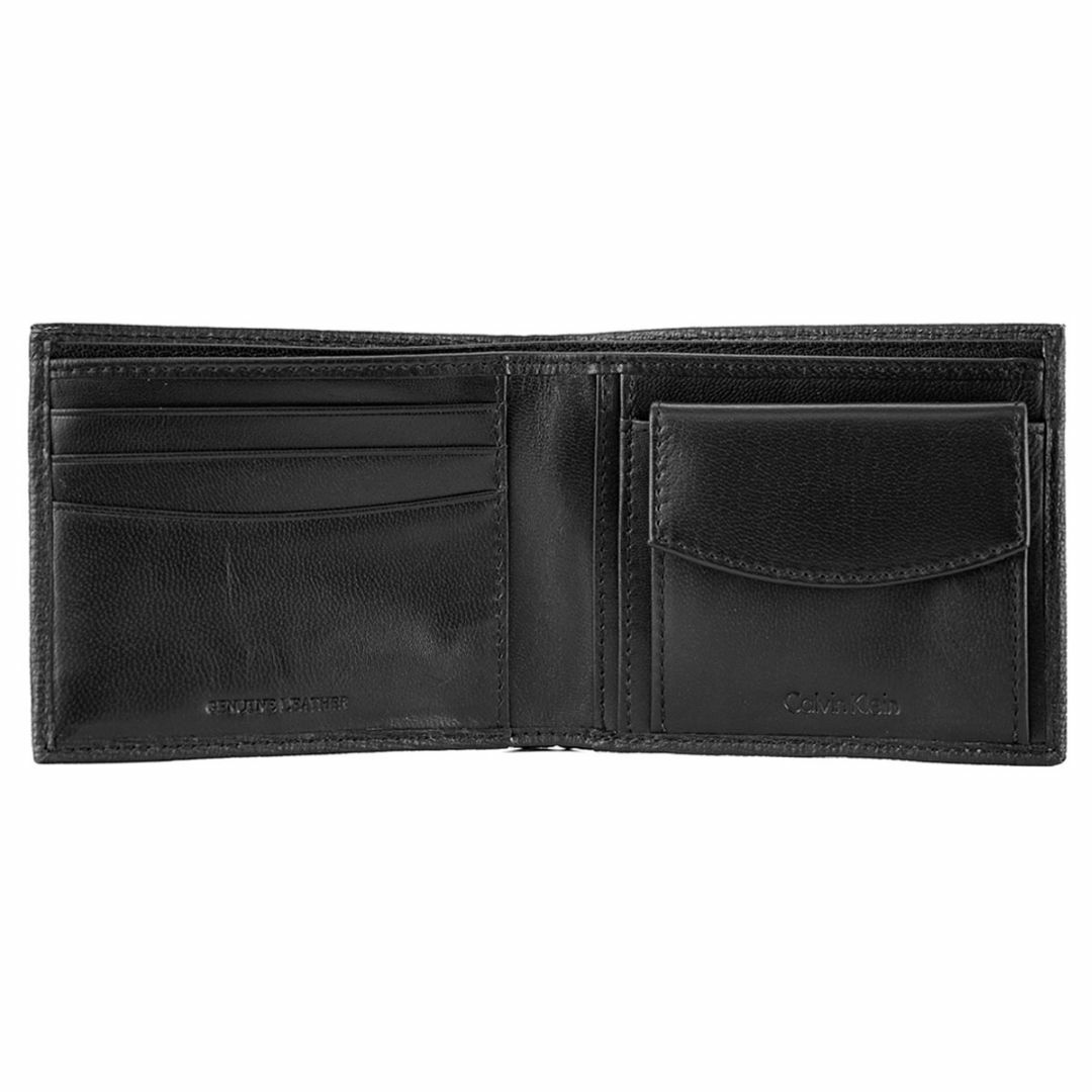 Calvin Klein(カルバンクライン)のCalvin Klein カルバンクライン ベルト＆二つ折り財布セット 41CK240002  メンズ ギフトセット BLACK ブラック メンズのファッション小物(折り財布)の商品写真