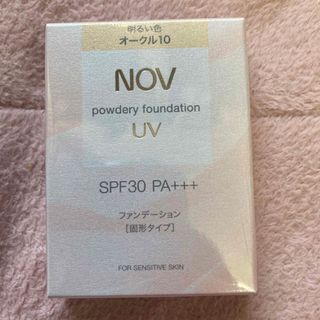 ノブ(NOV)の最終売り尽くしNOVノブパウダリーファンデーション　UV　リフィル　オークル10(ファンデーション)