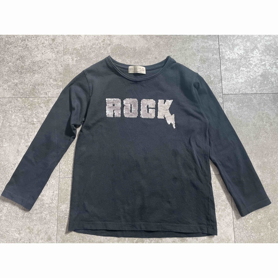 ZARA KIDS(ザラキッズ)のロンT 116 キッズ/ベビー/マタニティのキッズ服男の子用(90cm~)(Tシャツ/カットソー)の商品写真