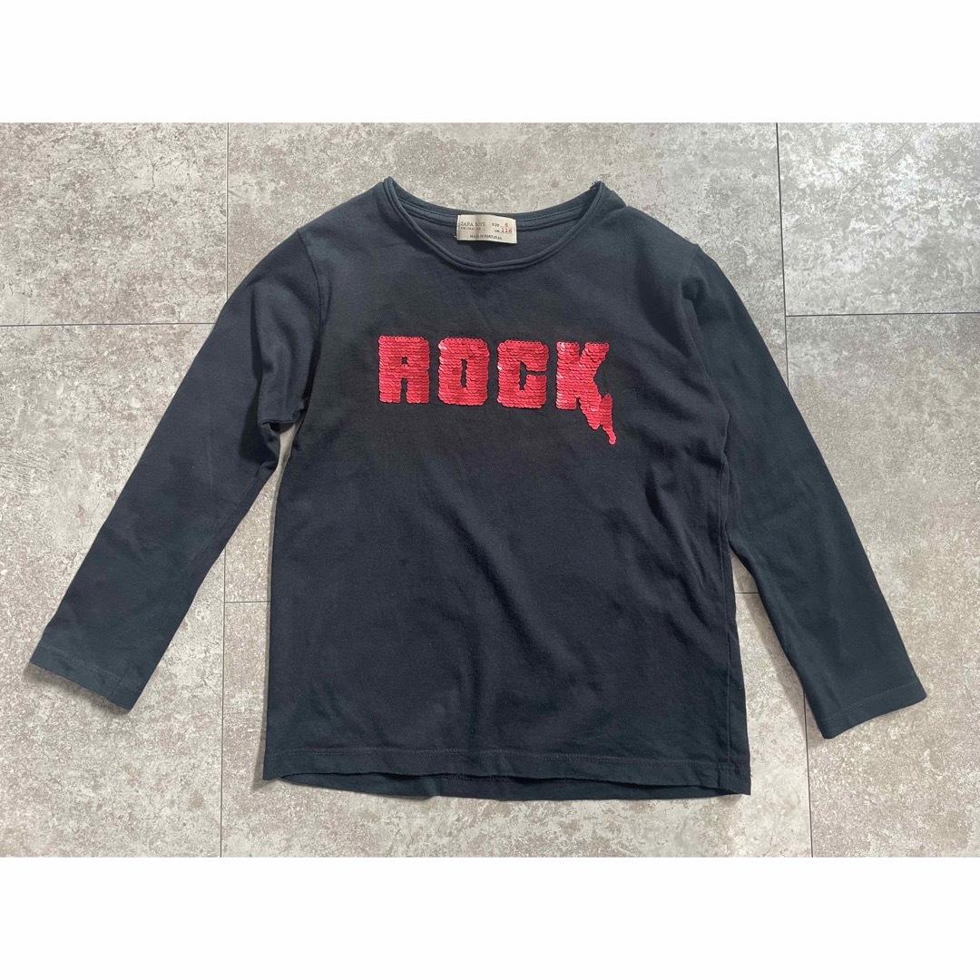 ZARA KIDS(ザラキッズ)のロンT 116 キッズ/ベビー/マタニティのキッズ服男の子用(90cm~)(Tシャツ/カットソー)の商品写真