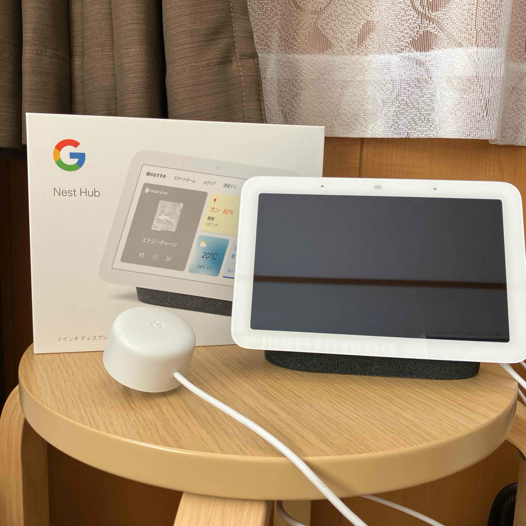 Google(グーグル)のGoogle GOOGLE NEST HUB 2ND GENERATION スマホ/家電/カメラのオーディオ機器(スピーカー)の商品写真