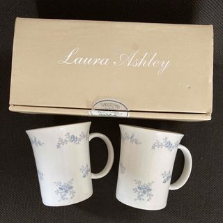 ローラアシュレイ(LAURA ASHLEY)のローラアシュレイ LAURA ASHLEY マグカップ 2個セット(グラス/カップ)